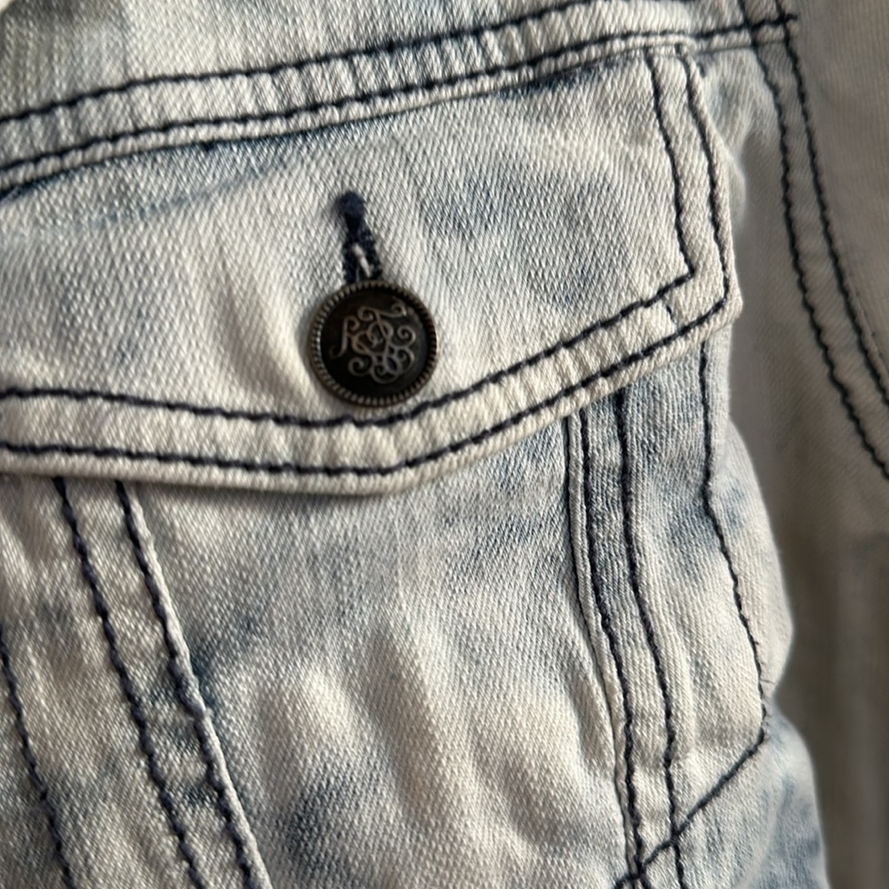 Jessica Simpson denim jacket - Picture 2 of 6